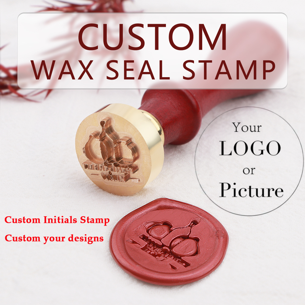 Wax Seal Letter Kit - مجموعة طوابع ختم الشمع المخصصة لحفلات