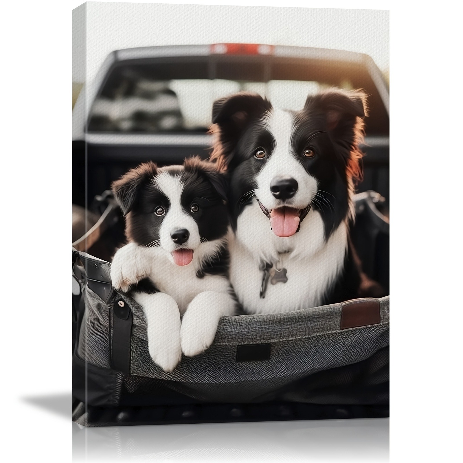 Pet Portrait Custom - لوحة قماشية مطبوعة حسب الطلب من