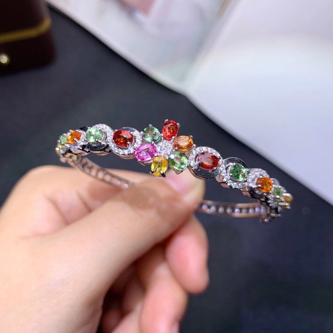 Coordinates Bracelet - Foydjew جديد فاخر قوس قزح لون
