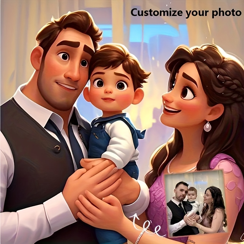 Pet Portrait Custom - صورة شخصية مطبوعة على شكل صورة