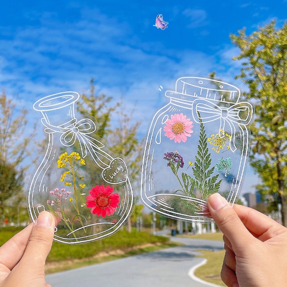 Dried Flower Bookmark - مواد الأعمال اليدوية: فواصل كتب من