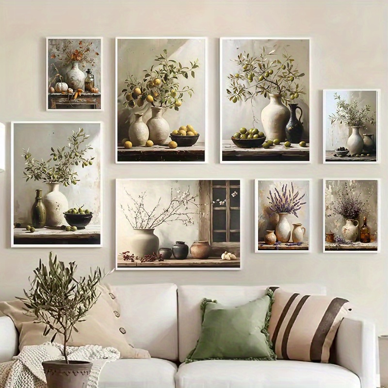 Family Tree Print - لوحة قماشية مطبوعة بدون إطار بتصميم
