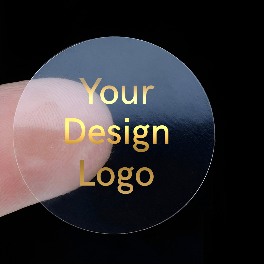 Personalised Candle Label - 50 قطعة من ملصقات رقائق الذهب