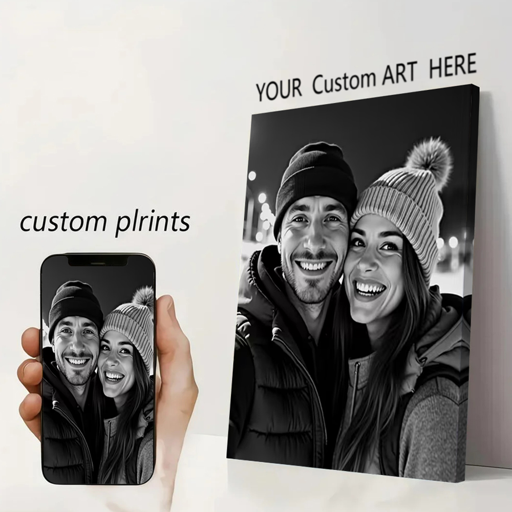 Pet Portrait Custom - لوحة قماشية مطبوعة حسب الطلب من