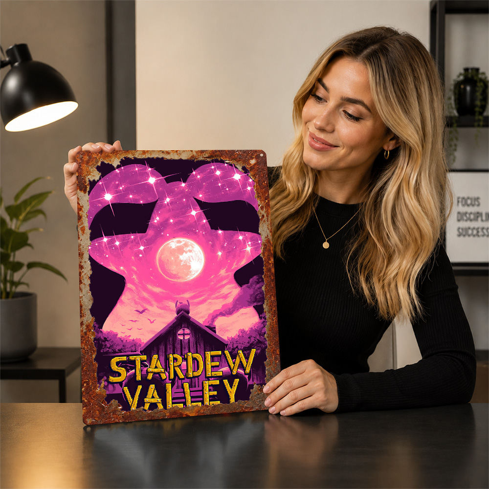 لوحة معدنية مطبوعة ثلاثية الأب - مراجعة Custom Night Sky وسعره