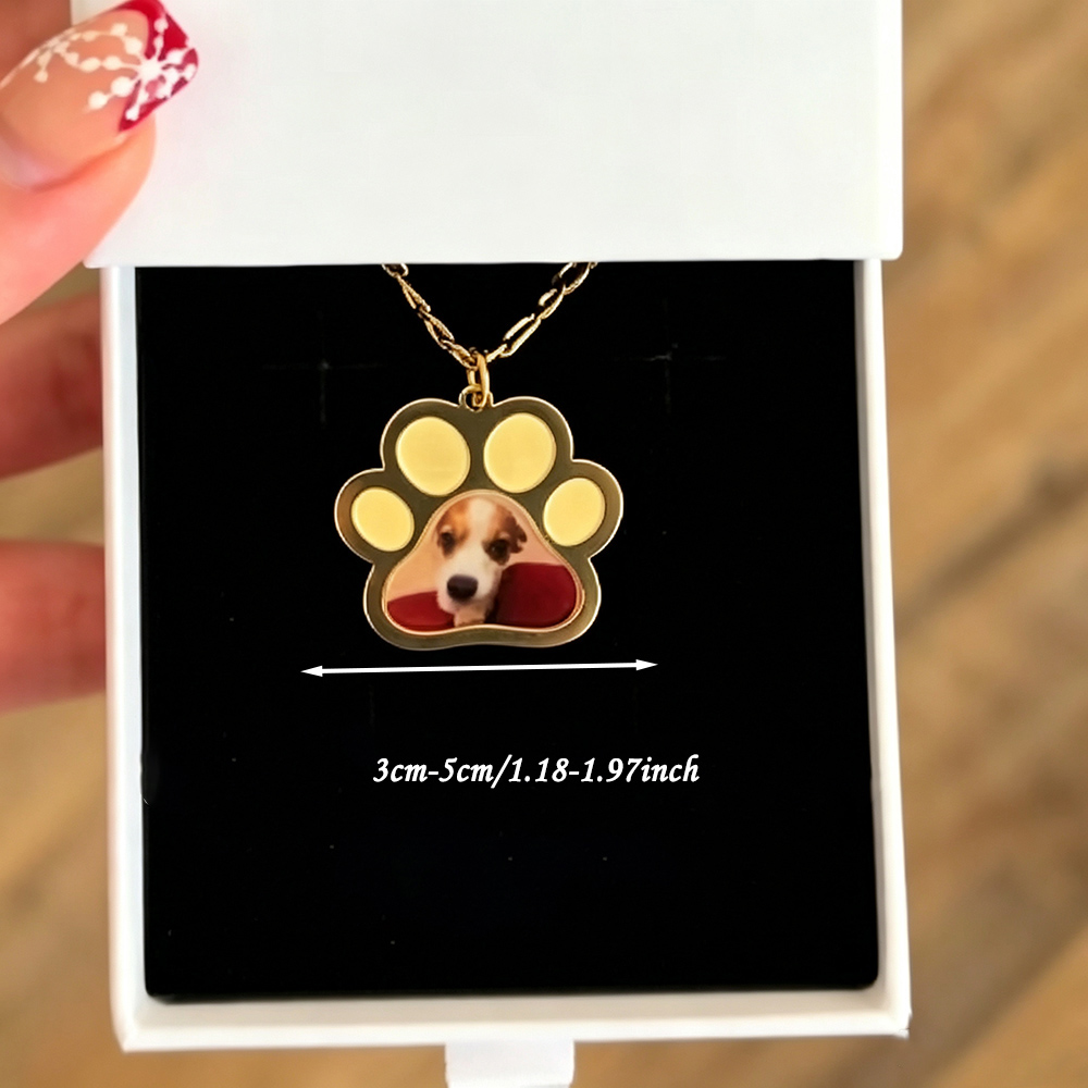 قلادة مخصصة بطباعة ألوان مخالب - مراجعة Name Necklace Custom وسعره