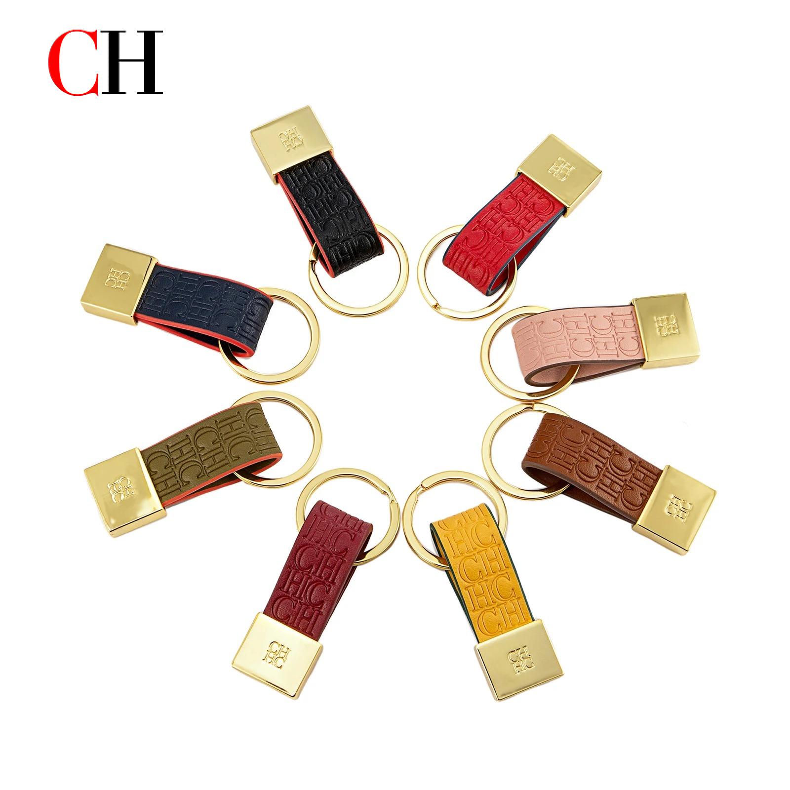 حلقة مفاتيح جلدية منقوشة بشعار - مراجعة Monogram Keychain Leather وسعره
