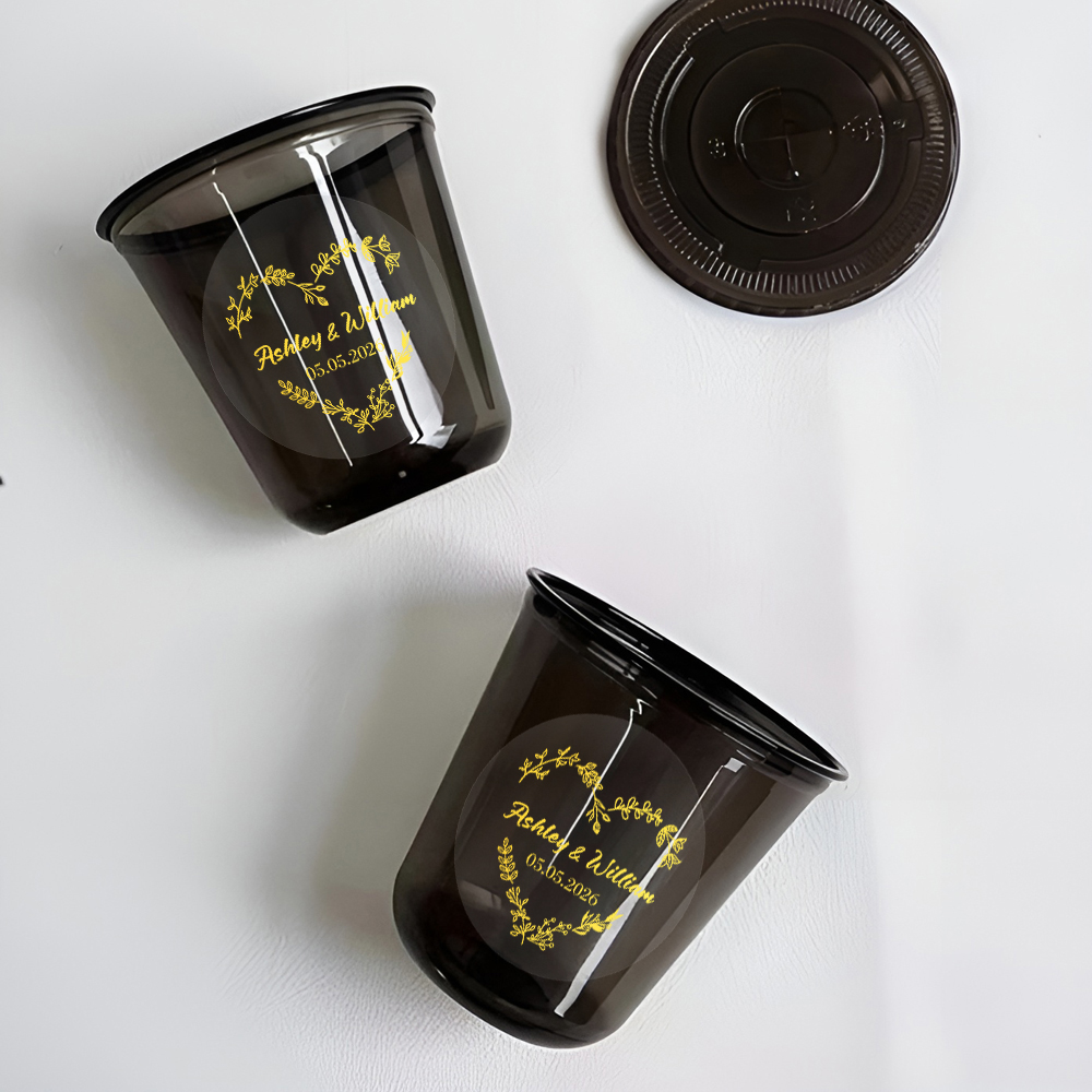 50 قطعة من ملصقات الزفاف المخص - مراجعة Personalised Candle Label وسعره