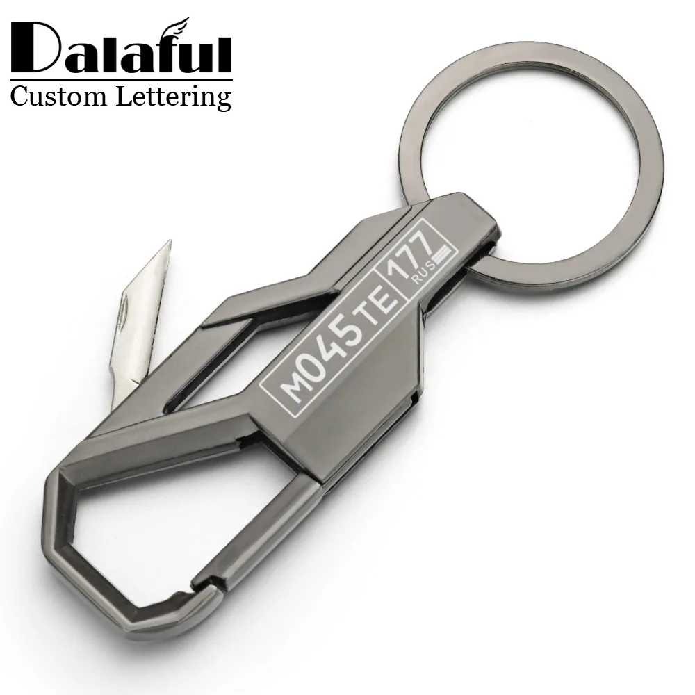 سكين صغير المفاتيح طوي شخصية س - مراجعة Initial Ring Custom وسعره