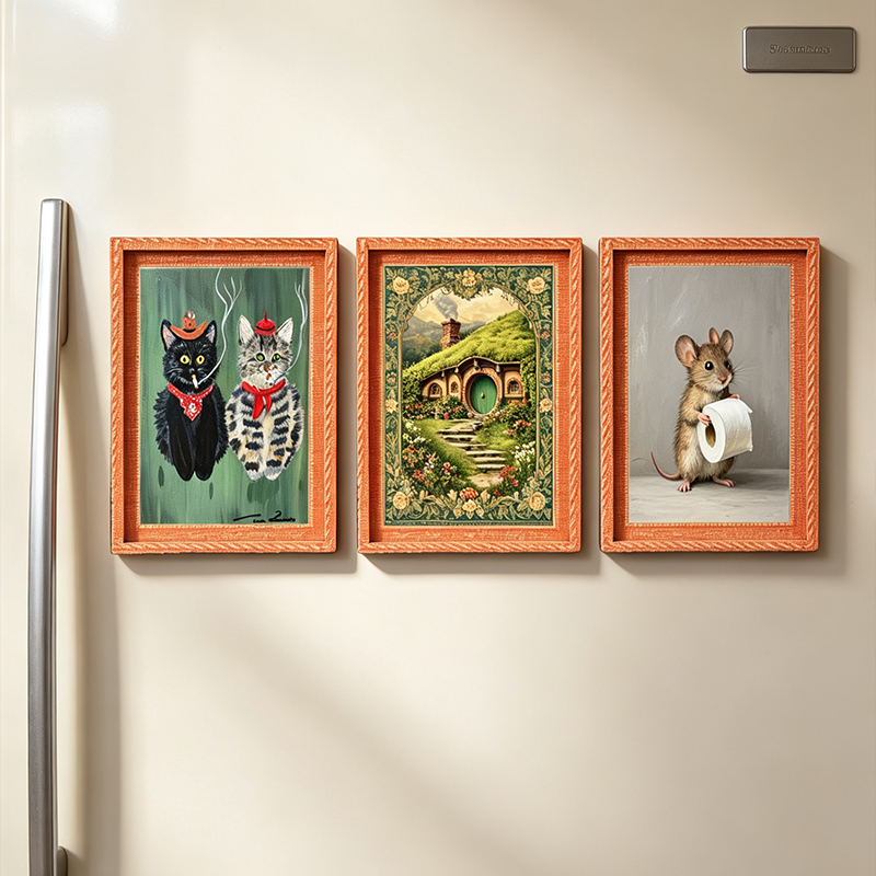 إطار صور مغناطيسي خشبي للثلاجة - مراجعة Engraved Wood Frame وسعره