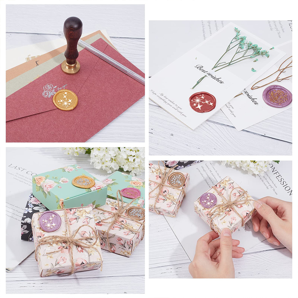 طقم ختم شمع مخصص للرسائل ، طقم - مراجعة Wax Seal Letter Kit وسعره