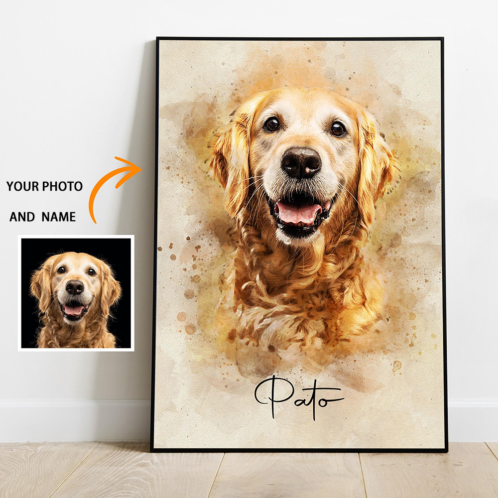 صور شخصية مخصصة للحيوانات الأل - مراجعة Pet Portrait Custom وسعره