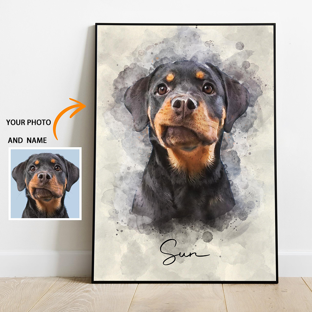 صور شخصية مخصصة للحيوانات الأل - مراجعة Pet Portrait Custom وسعره