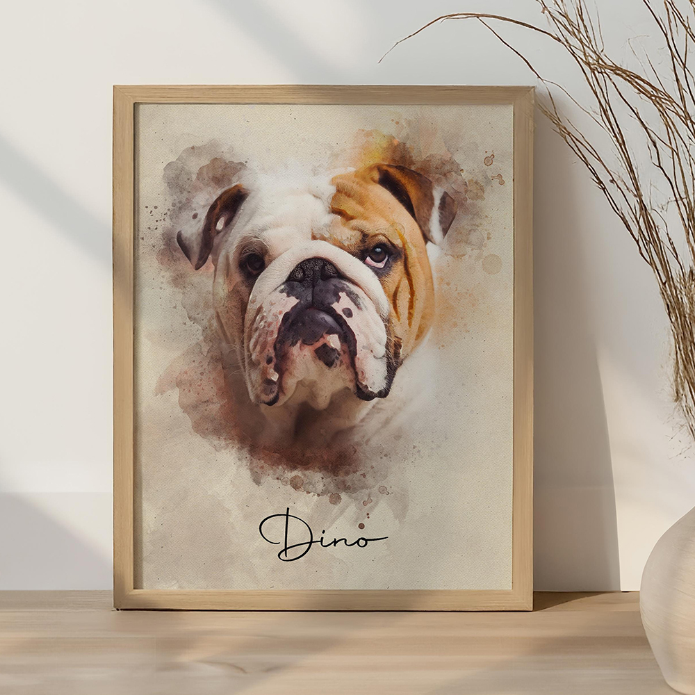 صور شخصية مخصصة للحيوانات الأل - مراجعة Pet Portrait Custom وسعره