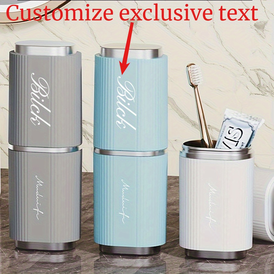 صندوق تخزين فرشاة الأسنان المح - مراجعة Personalized Name Box وسعره