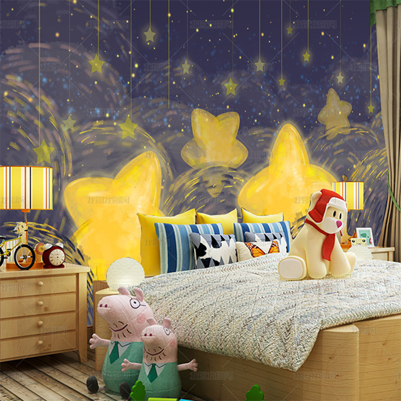 تخصيص 3D رسمت باليد حلم خلفية  - مراجعة Custom Night Sky وسعره