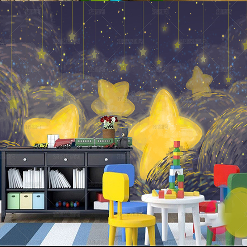 تخصيص 3D رسمت باليد حلم خلفية  - مراجعة Custom Night Sky وسعره