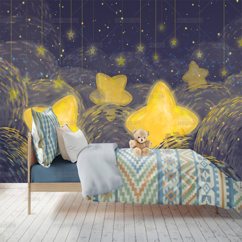 تخصيص 3D رسمت باليد حلم خلفية  - مراجعة Custom Night Sky وسعره