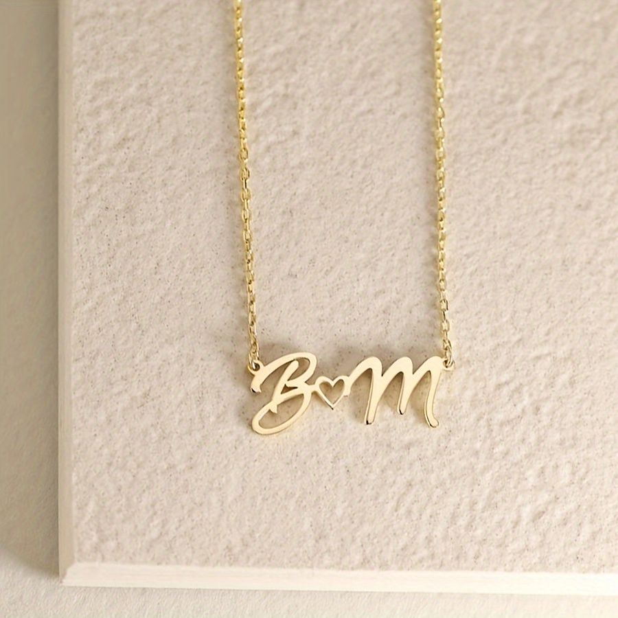 اسم مخصص القلائد للنساء مقاوم  - مراجعة Name Necklace Custom وسعره