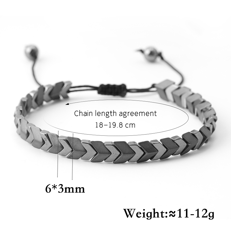 سوار هيماتيت من الحجر الأسود ل - مراجعة Coordinates Bracelet وسعره