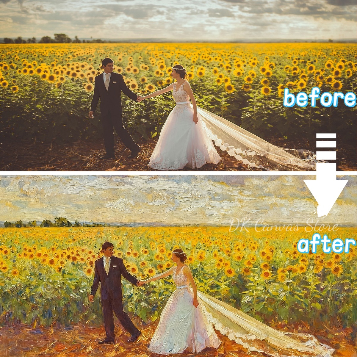 شخصية مخصصة النفط اللوحة نمط ق - مراجعة Pet Portrait Custom وسعره