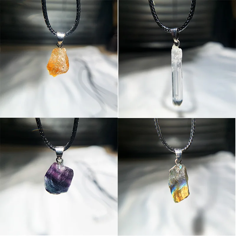 الطبيعية أوروغواي جمشت الخام ح - مراجعة Birth Flower Necklace وسعره