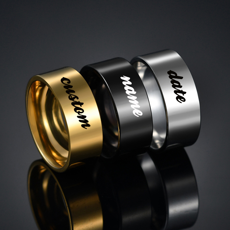 Atoztide 4/6/8 مللي متر شخصية  - مراجعة Initial Ring Custom وسعره