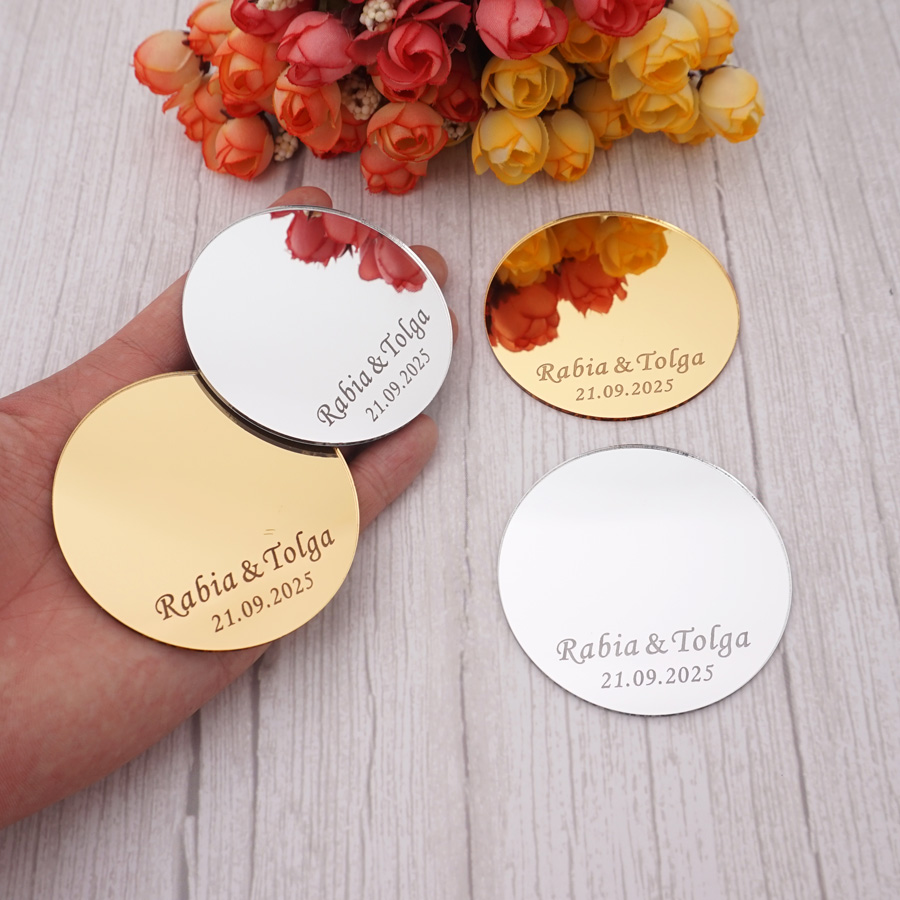 12 قطعة هدايا هدايا الزفاف الش - مراجعة Personalised Candle Label وسعره