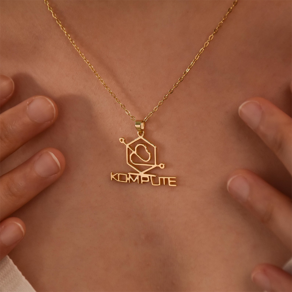 مخصص شعار الشركة قلادة شخصية ق - مراجعة Name Necklace Custom وسعره