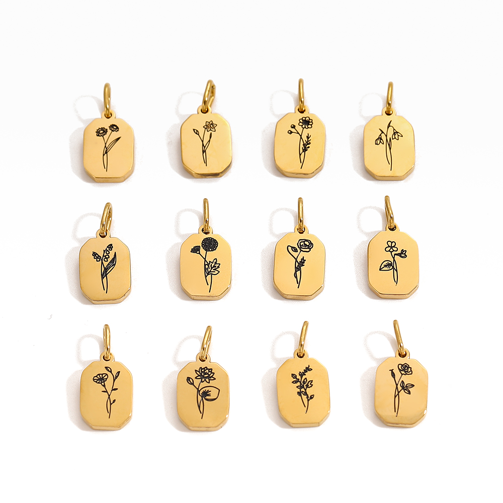 شيك رائجة البيع شهر الميلاد كر - مراجعة Birth Flower Necklace وسعره