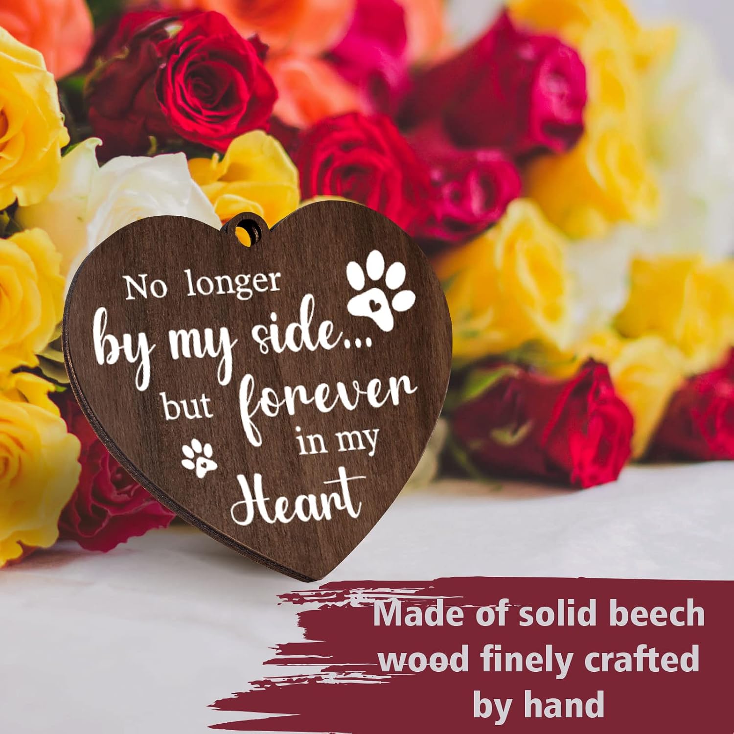 إطار صور تذكاري للحيوانات الأل - مراجعة Engraved Wood Frame وسعره