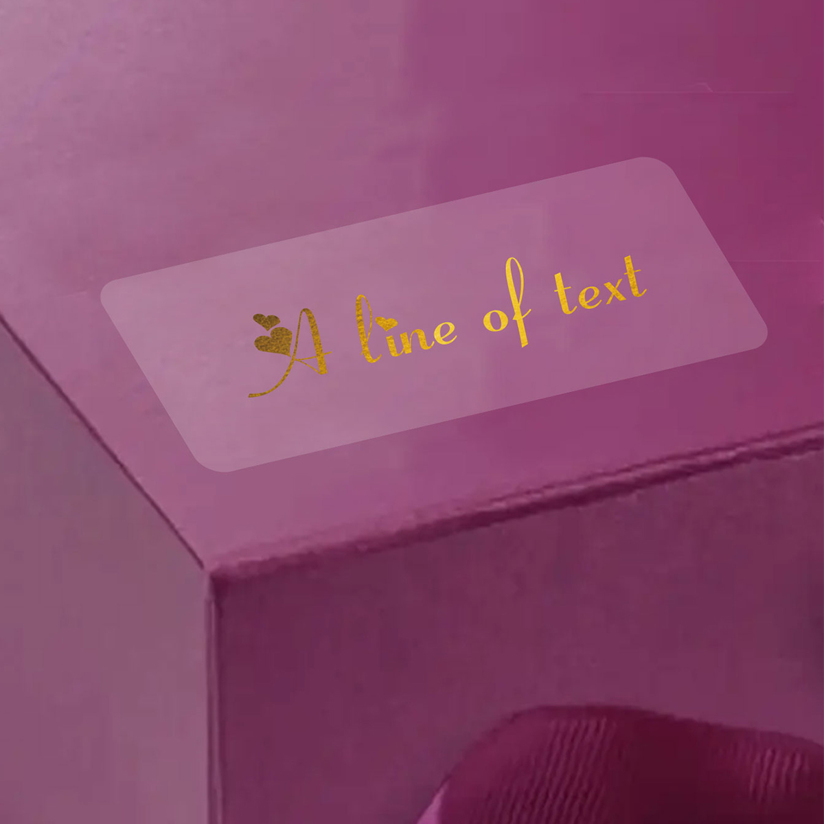 ملصقات مستطيلة شفافة مخصصة بطب - مراجعة Personalised Candle Label وسعره