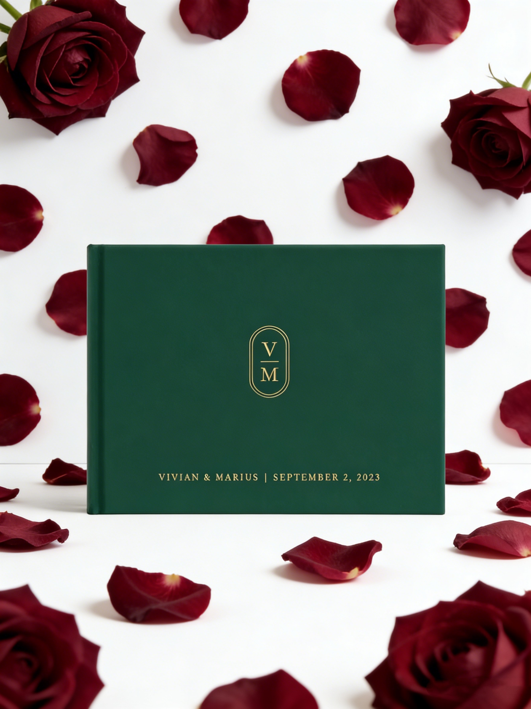 دفتر ضيوف زفاف أنيق مخصص، ألبو - مراجعة Custom Photo Book وسعره
