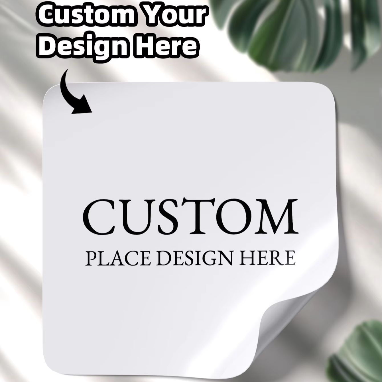 ملصقات مربعة مخصصة ومقاومة للم - مراجعة Personalised Candle Label وسعره