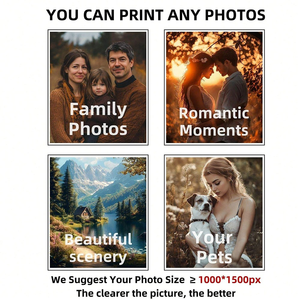 لوحة فنية جدارية مخصصة بدون إط - مراجعة Custom Photo Book وسعره