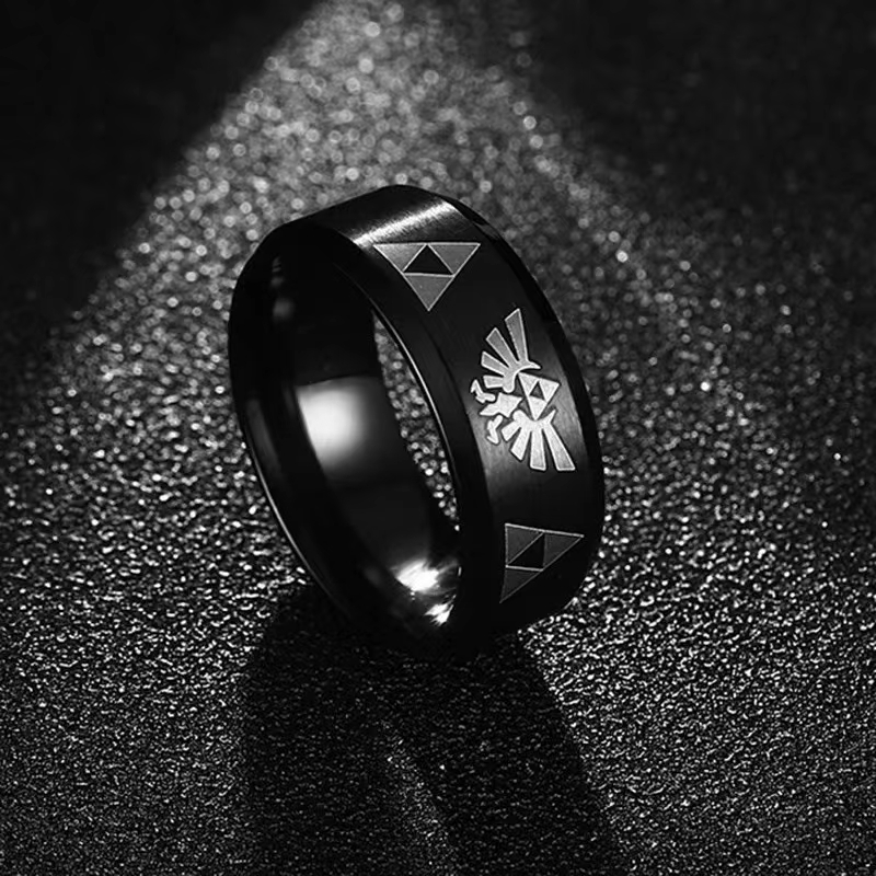 أزياء أنيمي Triforce مثلث الفر - مراجعة Initial Ring Custom وسعره