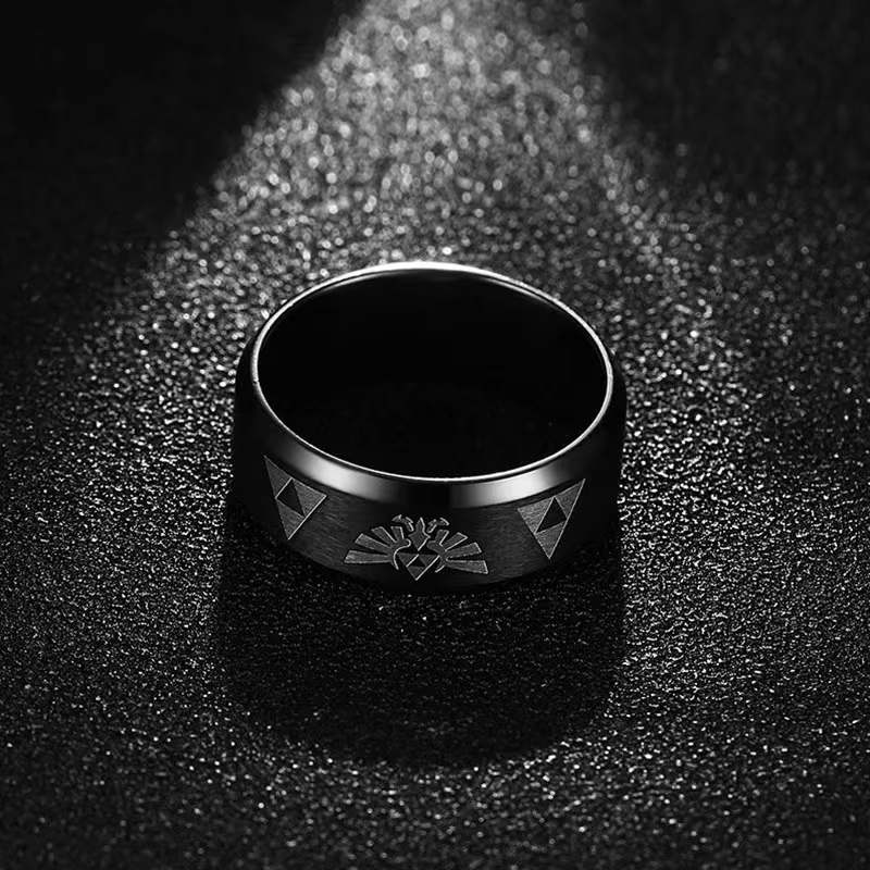 أزياء أنيمي Triforce مثلث الفر - مراجعة Initial Ring Custom وسعره