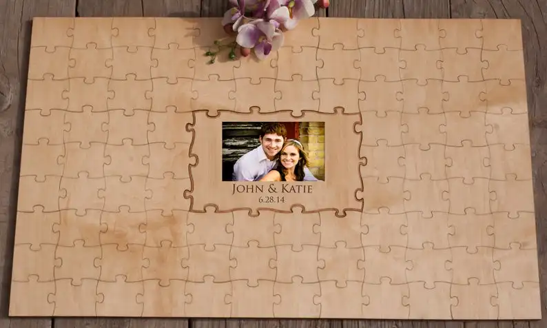 كتاب ضيوف لغز الصور الخشبية ال - مراجعة Custom Photo Book وسعره