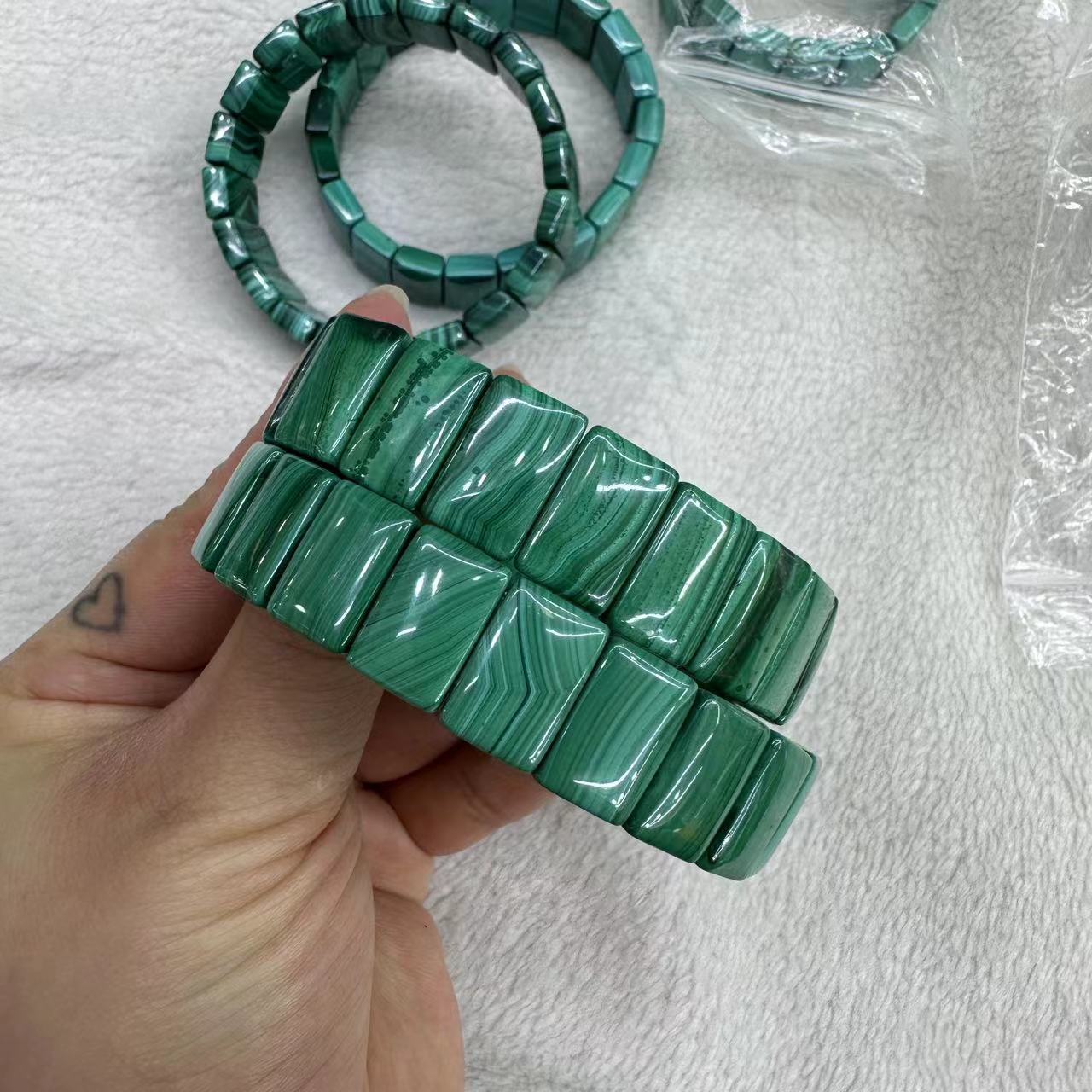 سوار كريسوكولا ملكيت أخضر طبيع - مراجعة Coordinates Bracelet وسعره