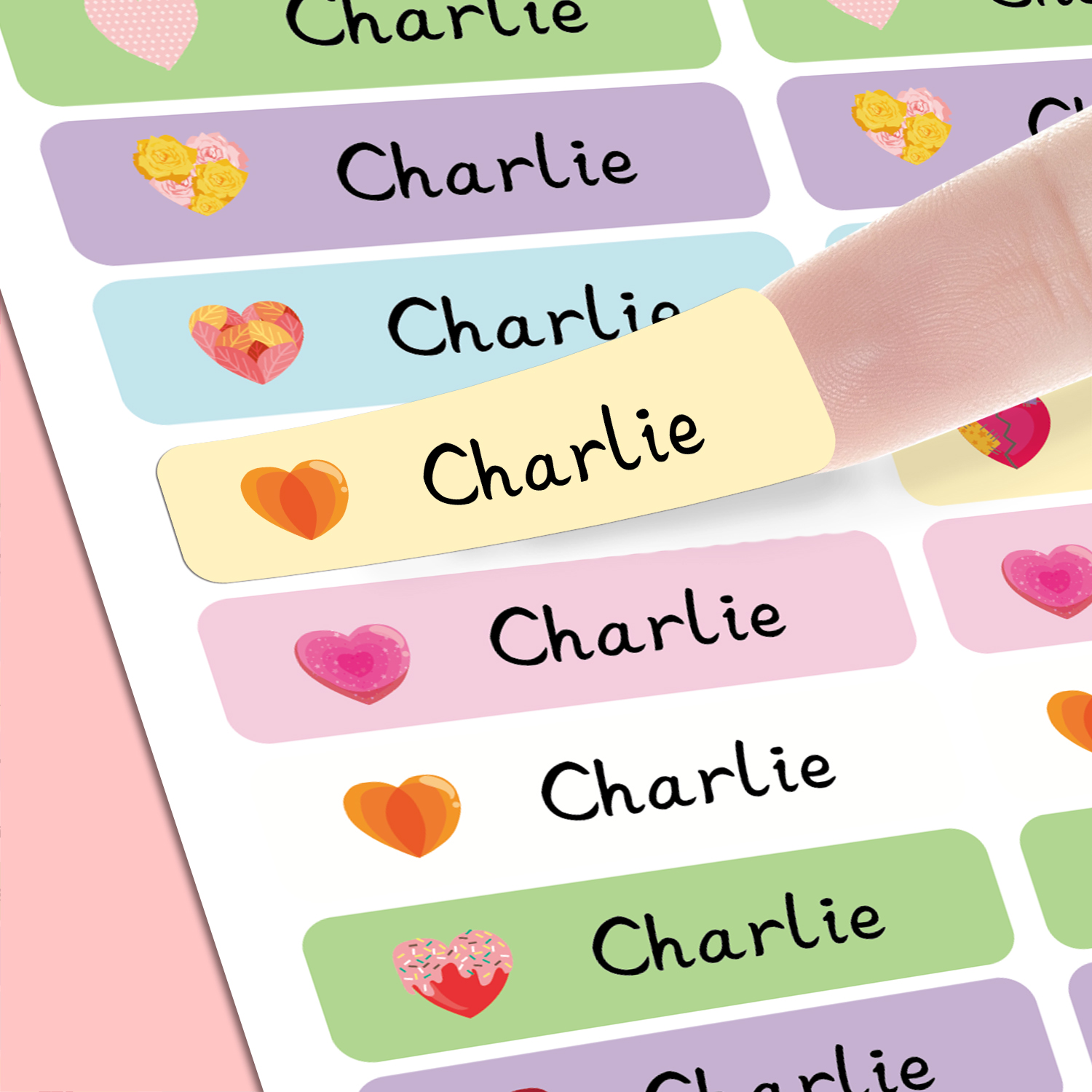 شخصية شكل قلب اسم العلامات ملص - مراجعة Personalized Name Box وسعره