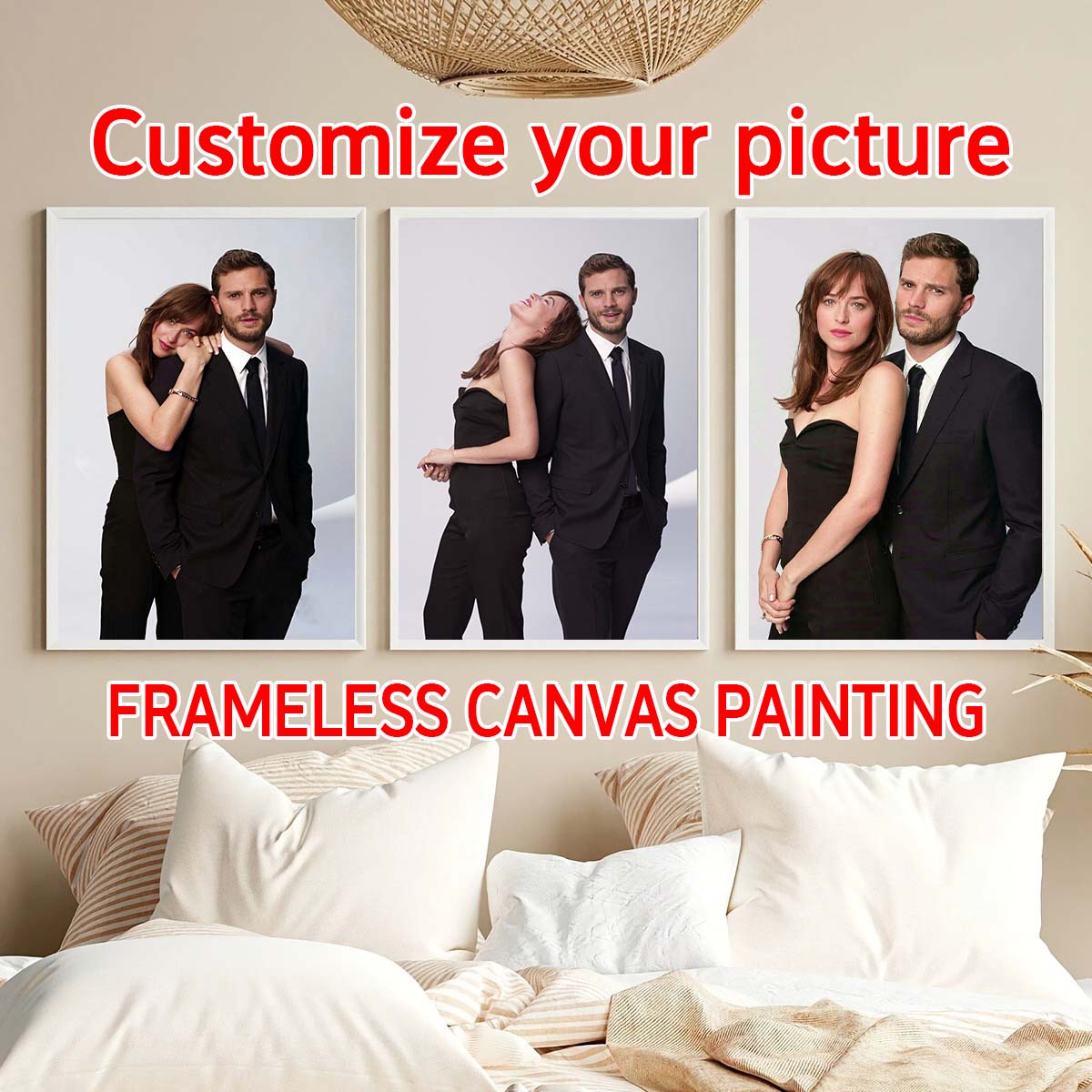 لوحة قماشية مطبوعة حسب الطلب م - مراجعة Pet Portrait Custom وسعره