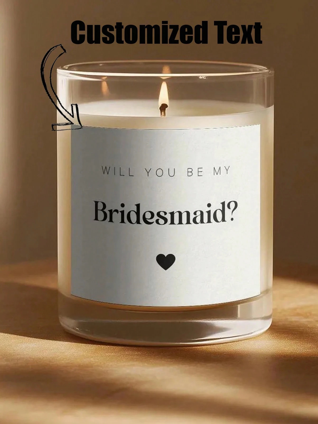 تسمية شمعة مخصصة هل ستكون وصيف - مراجعة Personalised Candle Label وسعره