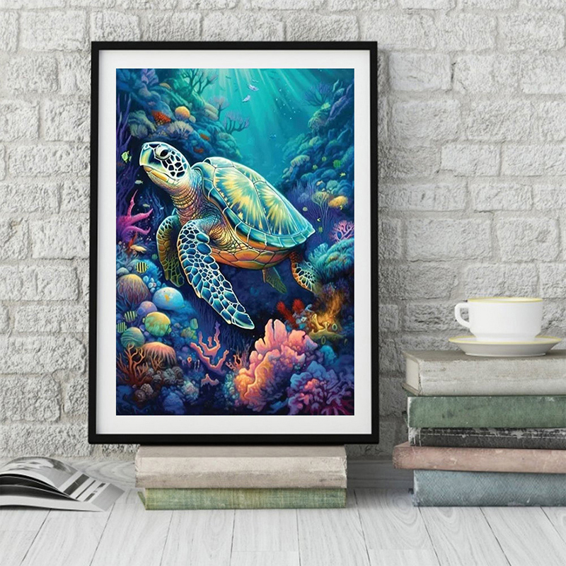 طقم رسم بالألماس مربع الشكل بد - مراجعة Photo Mosaic Print وسعره