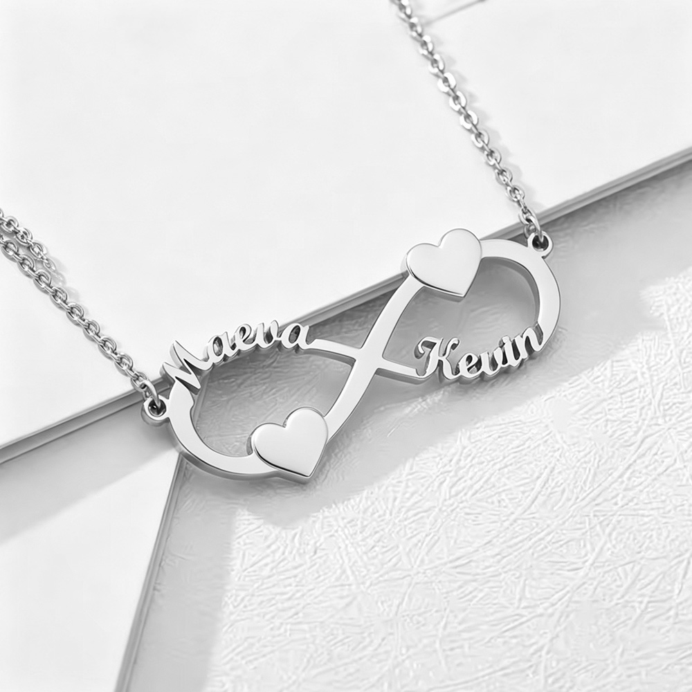 قلادة مخصصة بالاسم مع قلادة عل - مراجعة Name Necklace Custom وسعره