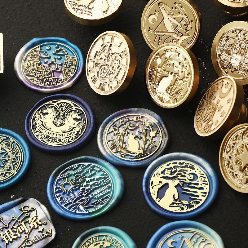 طوابع شفافة بتصميم عتيق لـ 26  - مراجعة Wax Seal Letter Kit وسعره