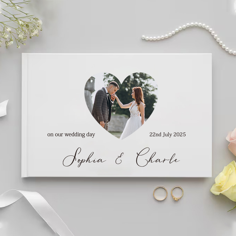 كتاب ضيوف مخصص لهدية الزفاف، أ - مراجعة Custom Photo Book وسعره
