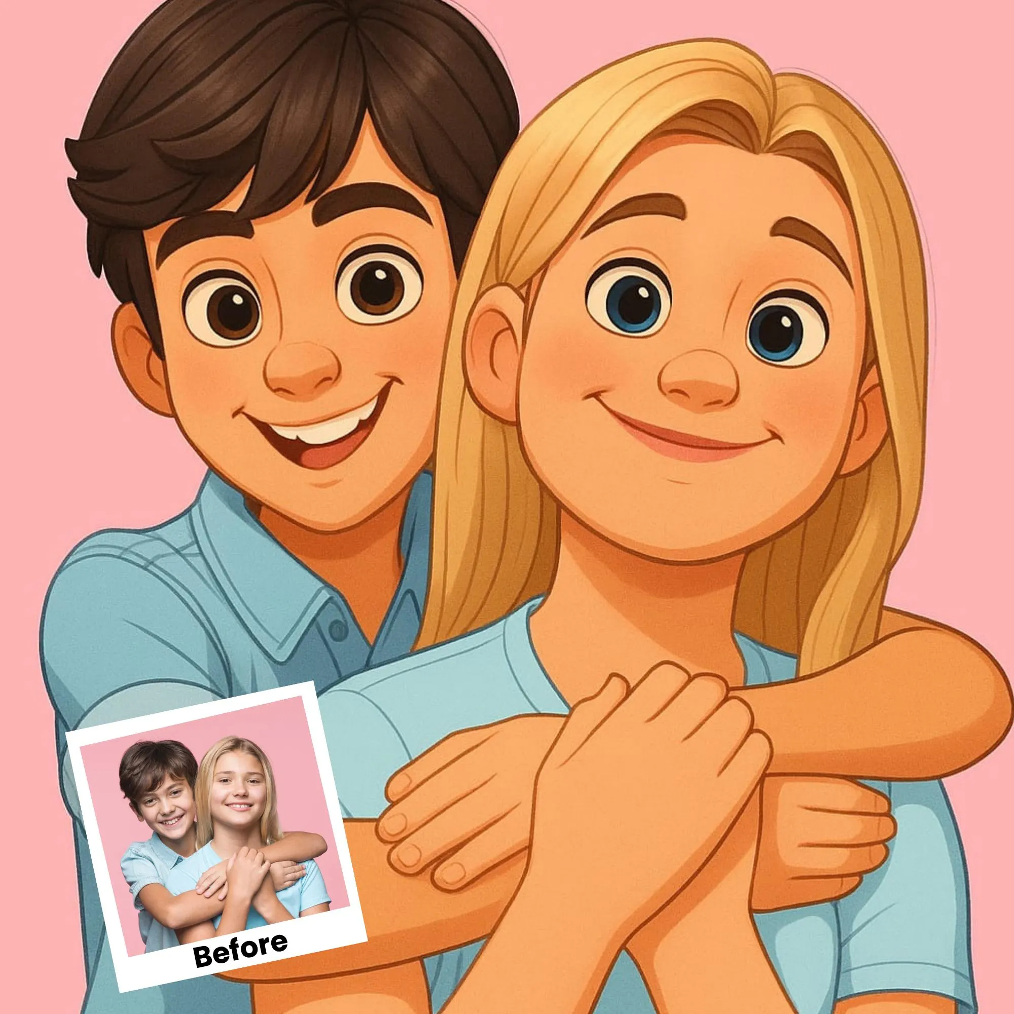 صور عائلية مخصصة بشخصيات متحرك - مراجعة Pet Portrait Custom وسعره