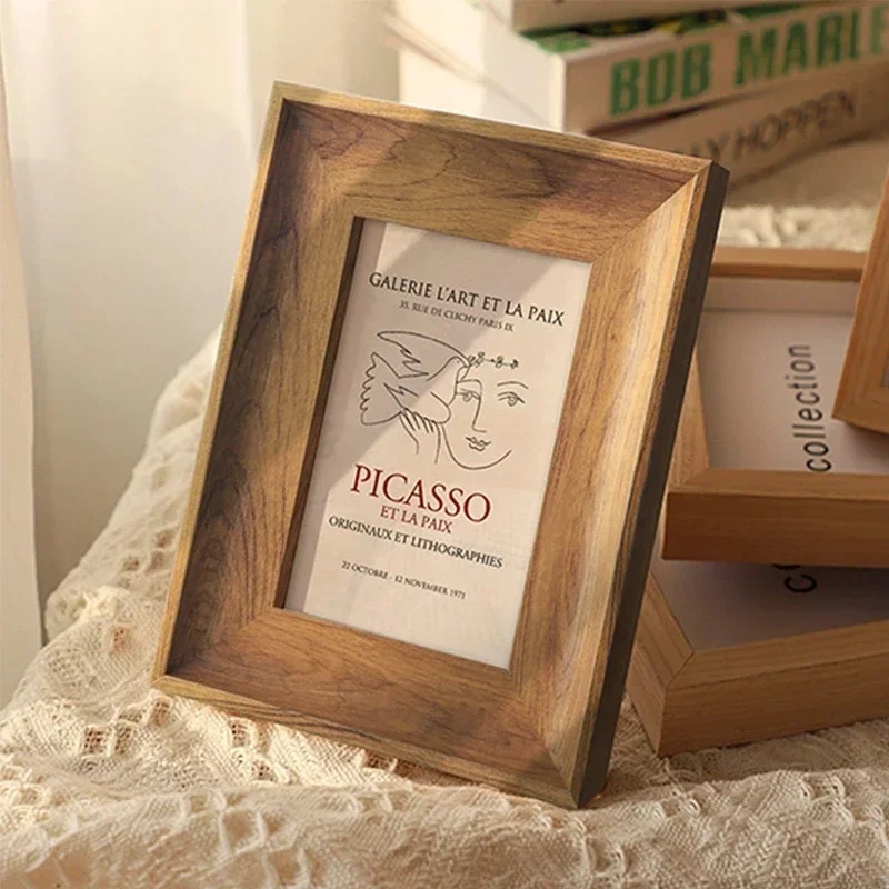 إطار صور خشبي 5/6/7/8/10 بوصة  - مراجعة Engraved Wood Frame وسعره