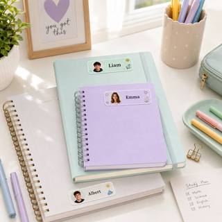 ملصقات مخصصة بالصور والأسماء ل - مراجعة Custom Photo Book وسعره