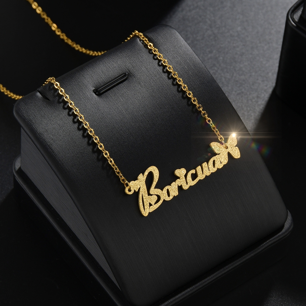 Atoztide 2022 مخصص الفولاذ الم - مراجعة Name Necklace Custom وسعره